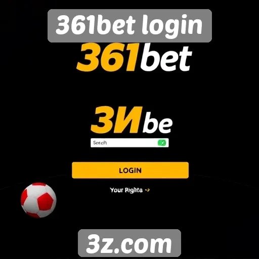 Navegação e usabilidade do 361bet login